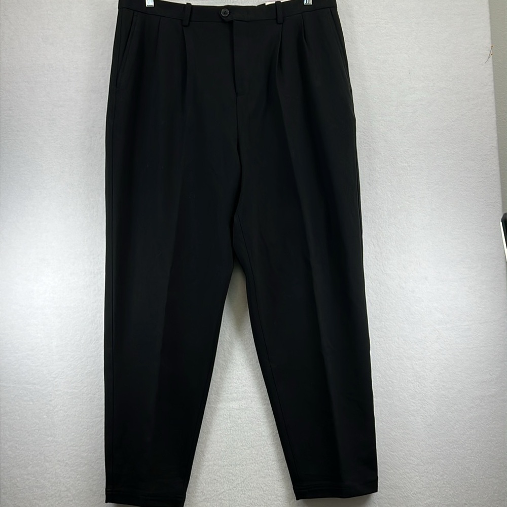 I-N-C International Concepts Men’s Pants Size 38/30 Black Stretch New With Tags